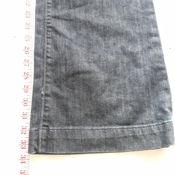 7 For All Mankind Flare Fit Jeans Midrise Sz 29 Like New - Picture 9 of 14